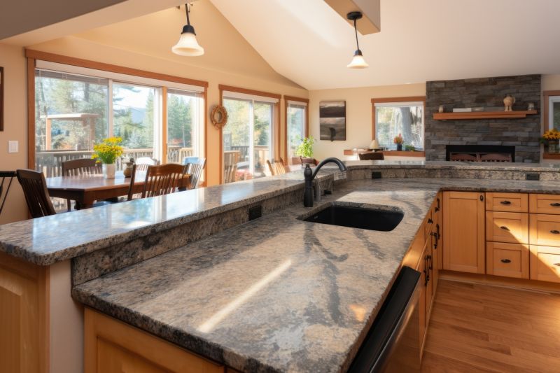 Granite Slab Installation in Santa Rosa, CA