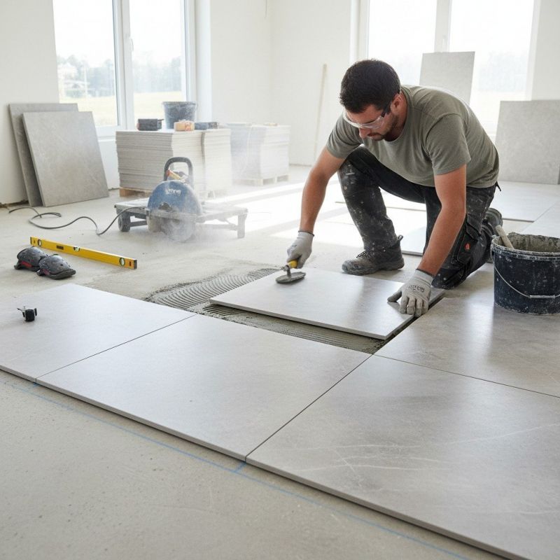 Porcelain Tile Installation in Fredericksburg, VA