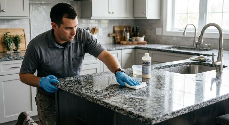 Granite Surface Sealing Service